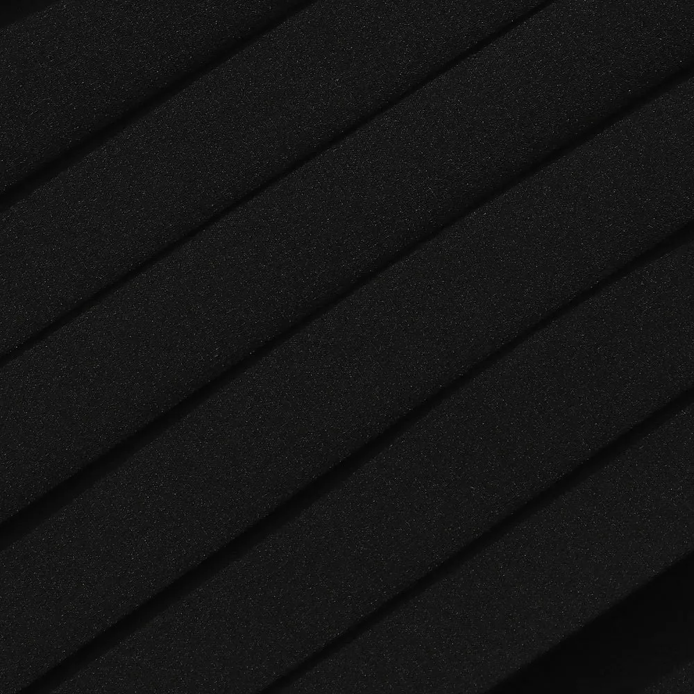 Monday Flow Pocket Pleated Skirt - Black
