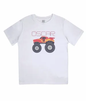 Monster Truck Blaze Personalised Birthday T-shirt