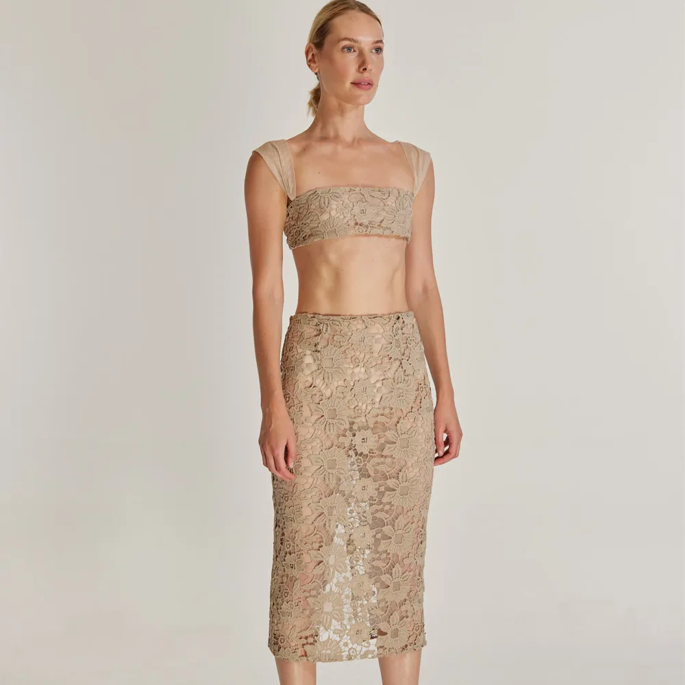 Moonlit Etek Bustier Set