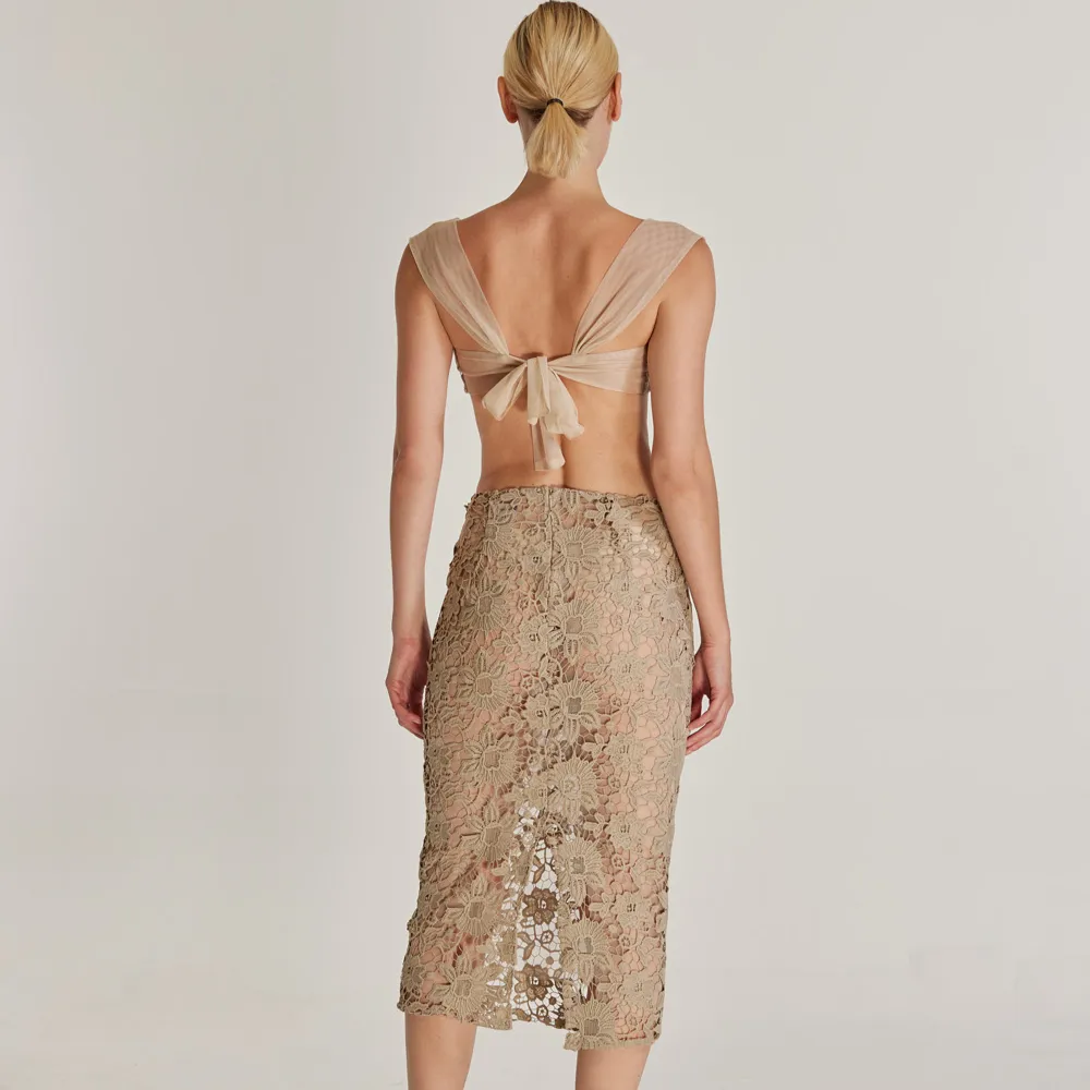 Moonlit Etek Bustier Set