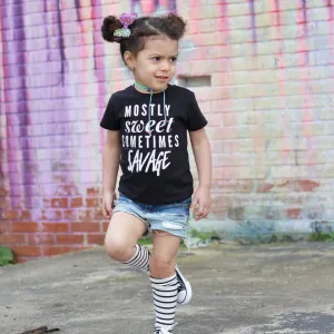 Mostly Sweet Sometimes Savage - Kids Tee