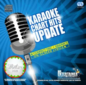 Mr Entertainer Karaoke Chart Hits Update - Winter 2021