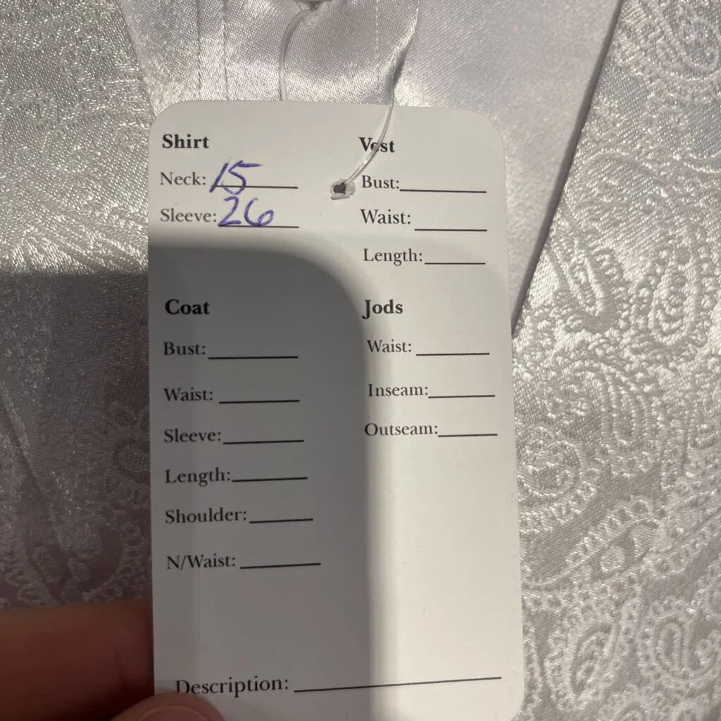 MTC White Silk Formal Shirt