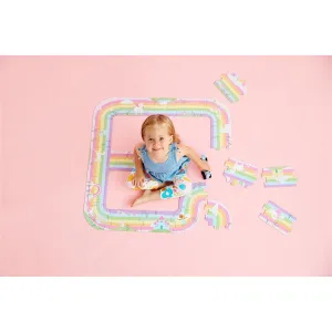 Mud Pie Magic Rainbow Track Floor Puzzle