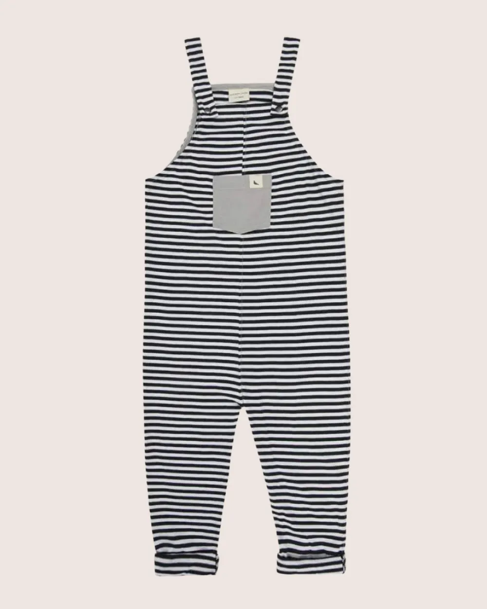 Multicolour Humbug Stripe Print Dungarees