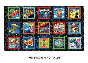 My Hero by Kanvas Studio 24" - 15 BLOCK PANEL