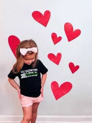 My Valentine Is A Hero © Toddler Tee (Thin Green Line)