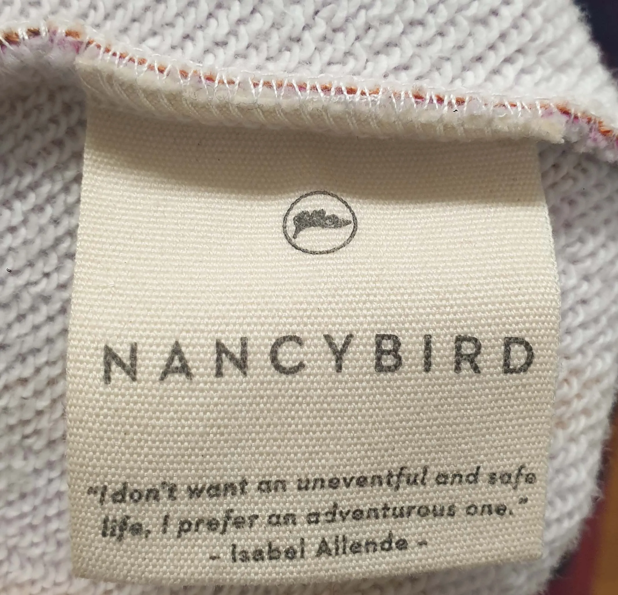 Nancybird stunning print jumper size XXS (easily fits size 8)