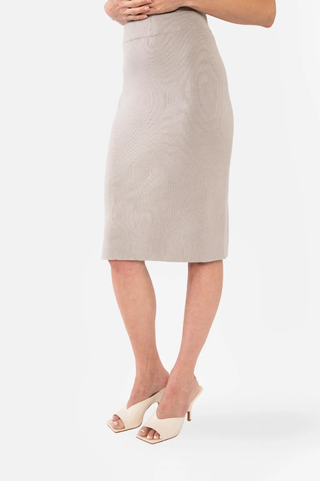 NATALIYA PENCIL SKIRT - PEACOCK