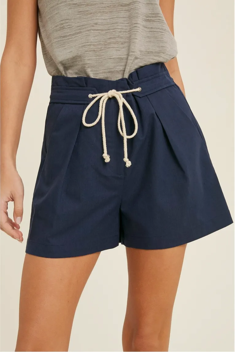 Navy Sailor Shorts