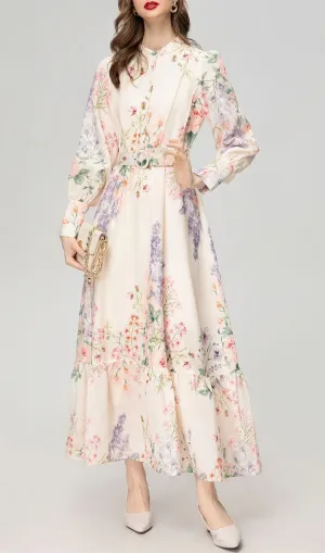 NEW Flowering Amarine Floral Printed Maxi Dress, Sz XL, Retails $217