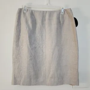 NEW Valerie Stevens 100% Linen Skirt Women's Size 12P