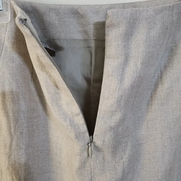 NEW Valerie Stevens 100% Linen Skirt Women's Size 12P