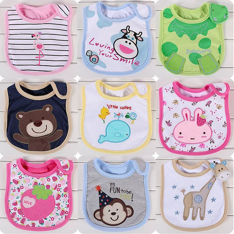 Newborn Baby Bibs Waterproof Bib Bandana Bibs For Kids Baberos Bebes Girls Boys Bib Baby Clothing