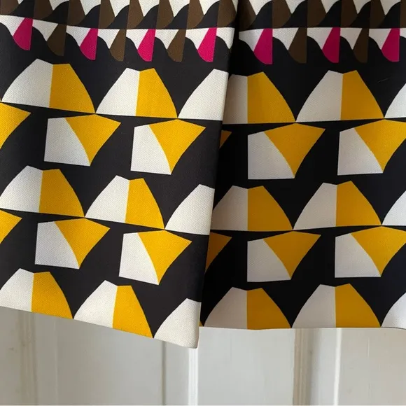 NWT Boss by Hugo Boss Stretch Skirt Geometric Pencil Skirt Multicolor Size 4