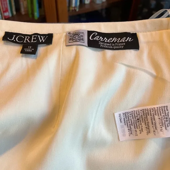 NWT J Crew Pencil midi skirt
