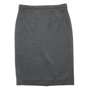 NWT J.Crew 365 Tall No. 2 Pencil in Heather Dove Gray Stretch Twill Skirt 8T