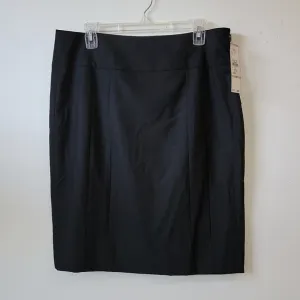 NWT! Jones NY Black Stretch Pencil Skirt Size 12