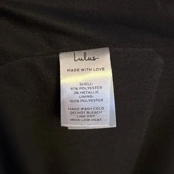 NWT Lulus Flora Belle Black Floral Sleeveless V-Neck Tie-Back Maxi Dress Large