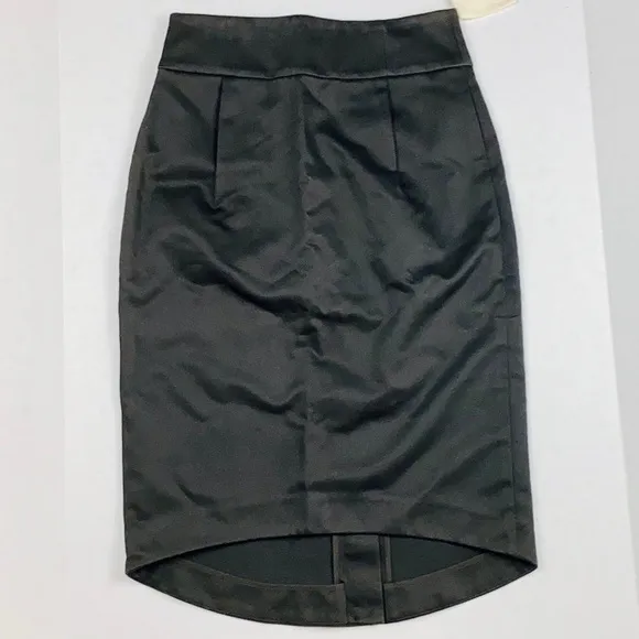 NWT PORTS 1961 Black Pencil Skirt Sz 2