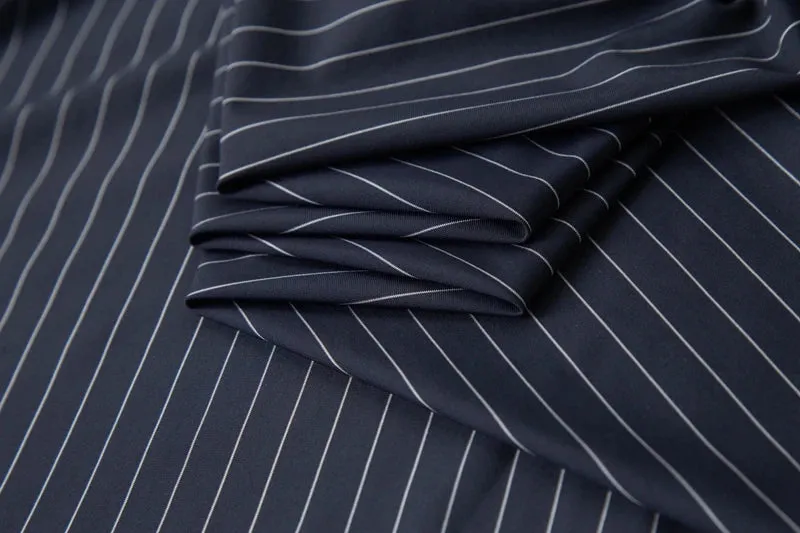 Obsidian Phoenix Luxury Ice Silk Striped Polo Shirt - High-End Oversized Breathable Men’s Summer Shirt in Sizes Up to 8XL