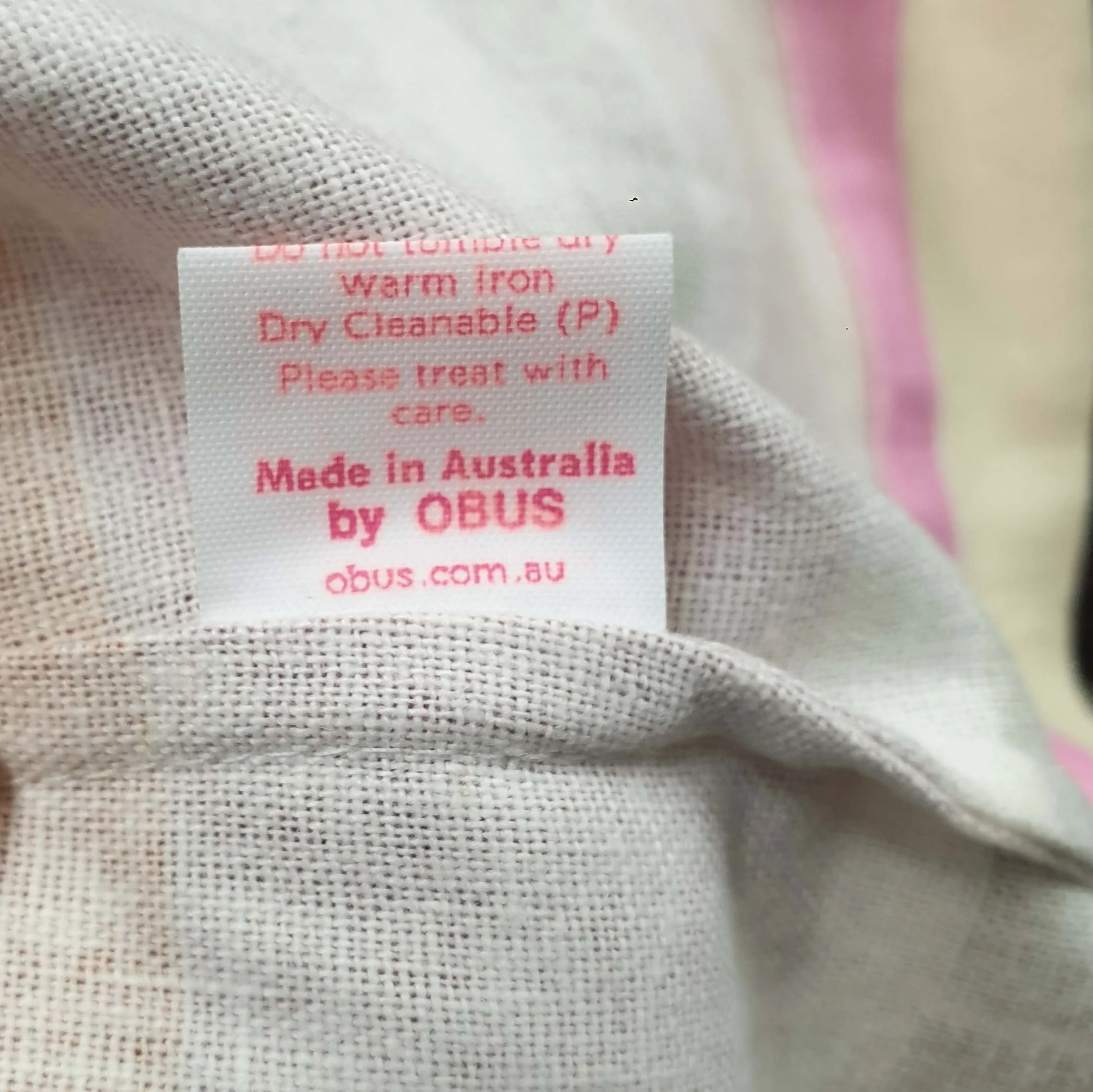 Obus colourful horizontal striped skirt size 4 (best fits 12-14)