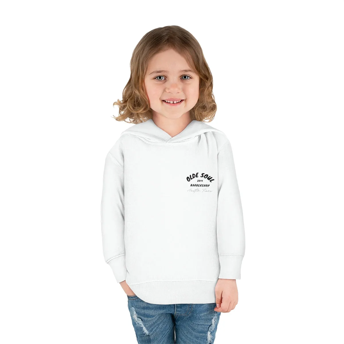 Olde Soul Stickers Toddler Pullover Fleece Hoodie