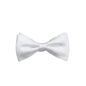 Olymp Silk Jacquard Bow Tie - Champagne