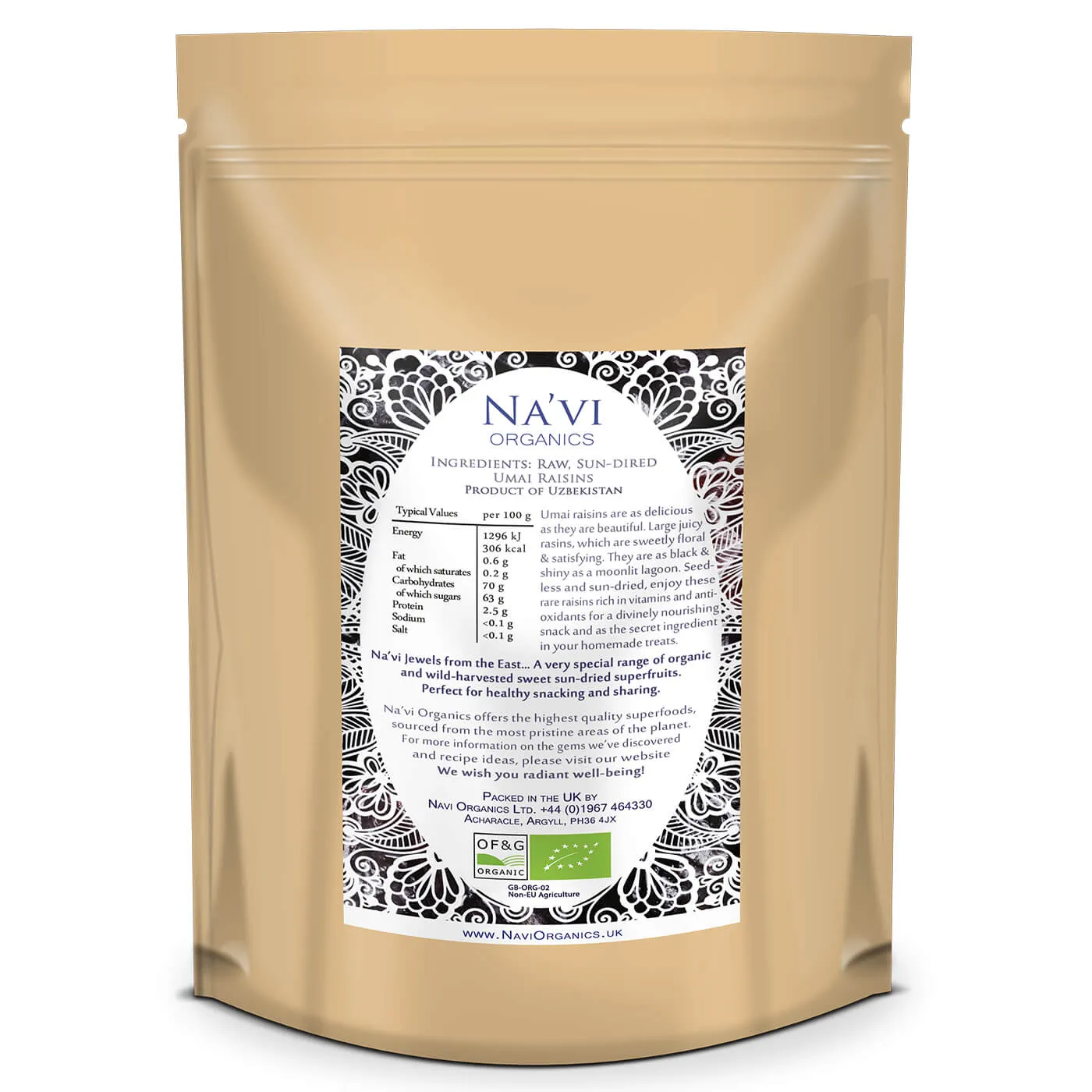 Organic Umai Raisins
