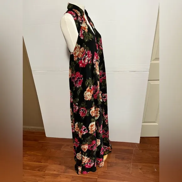 OSOS Floral Maxi Dress US size 6 NWT