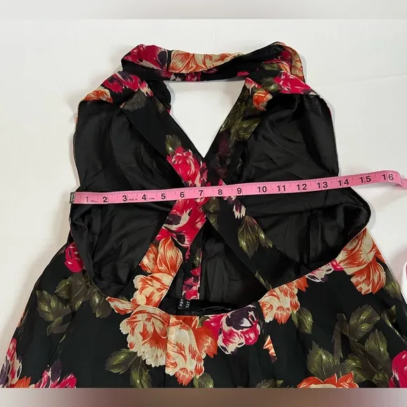 OSOS Floral Maxi Dress US size 6 NWT