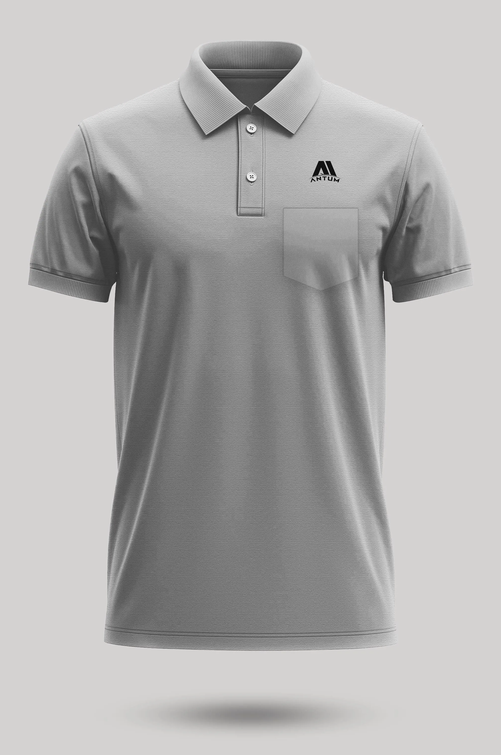 Pack of 2 Polo T-shirts (Green , Light grey)