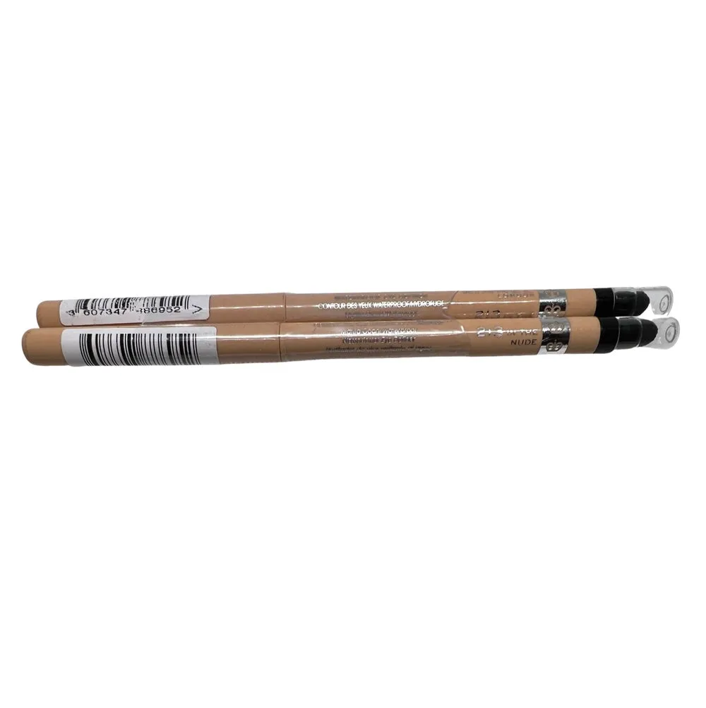 Pack of 2 Rimmel Exaggerate Waterproof Eye Definer, In The Nude 213