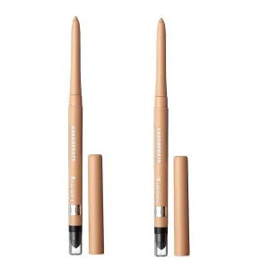 Pack of 2 Rimmel Exaggerate Waterproof Eye Definer, In The Nude 213