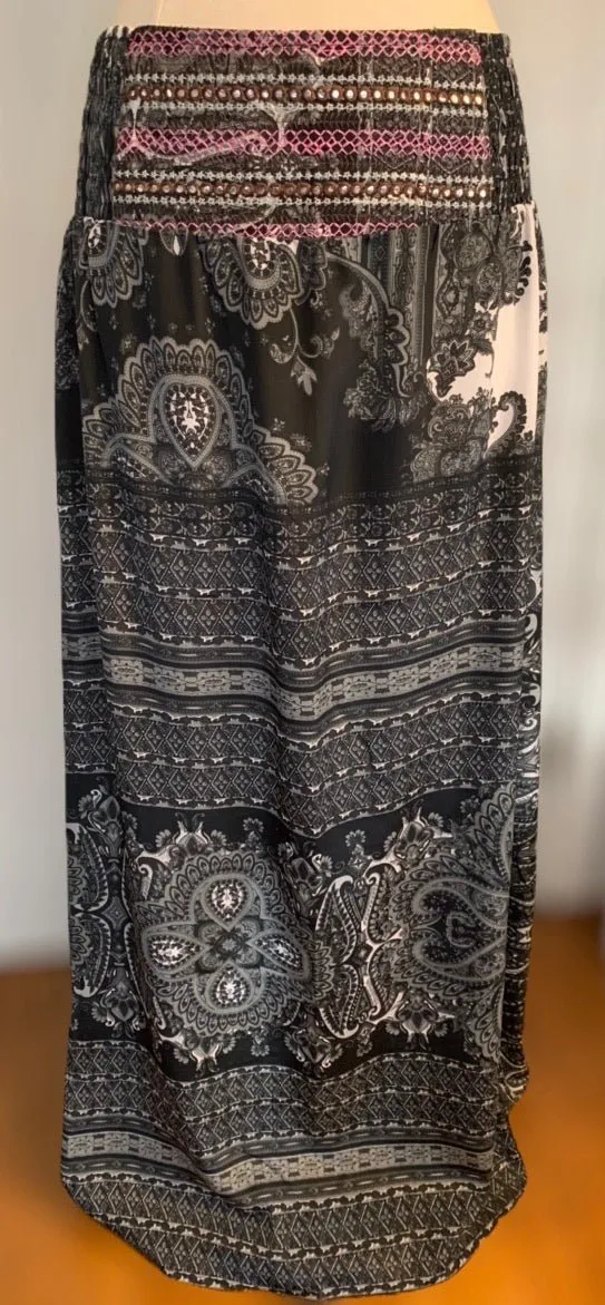 Paisley Sari Skirt
