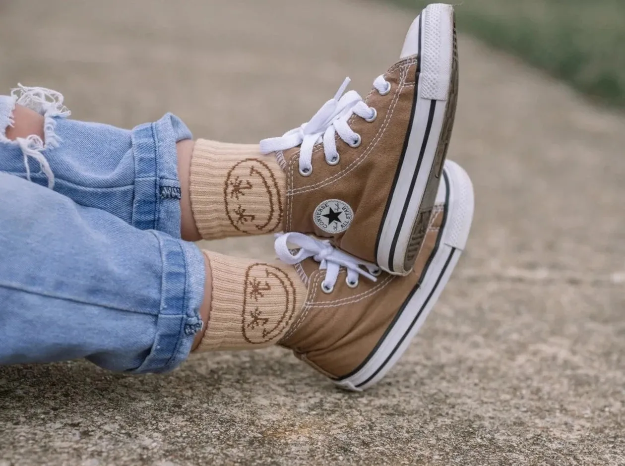 Palmer Smiley Sock