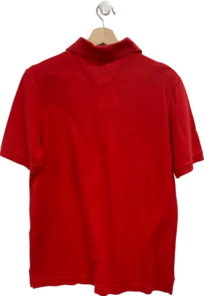 Paul & Shark Red Polo Shirt UK L