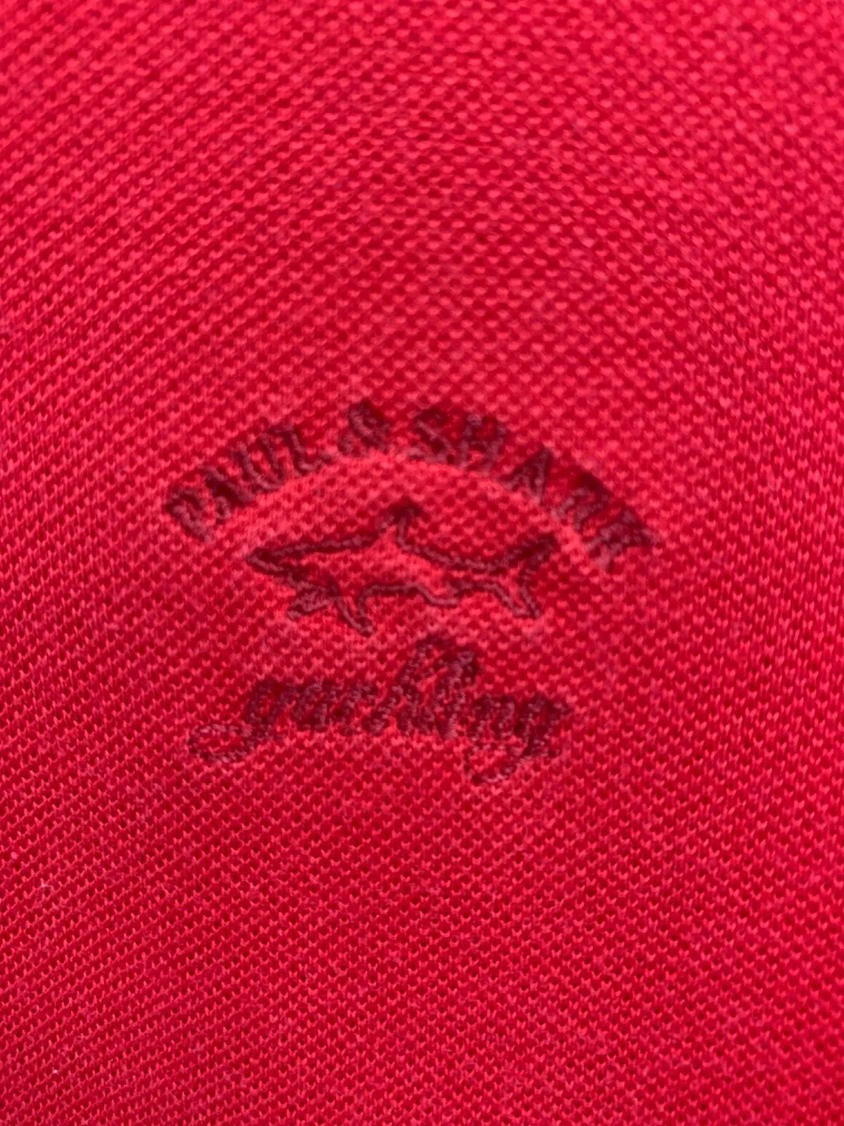 Paul & Shark Red Polo Shirt UK L