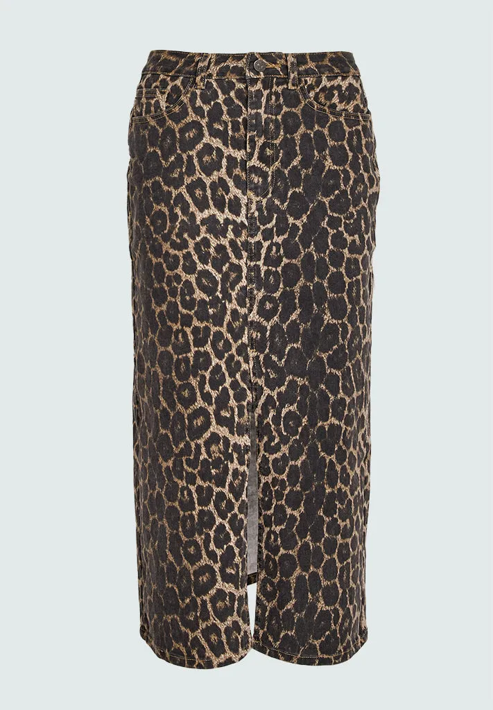 PCFione Skirt - Leopard Print