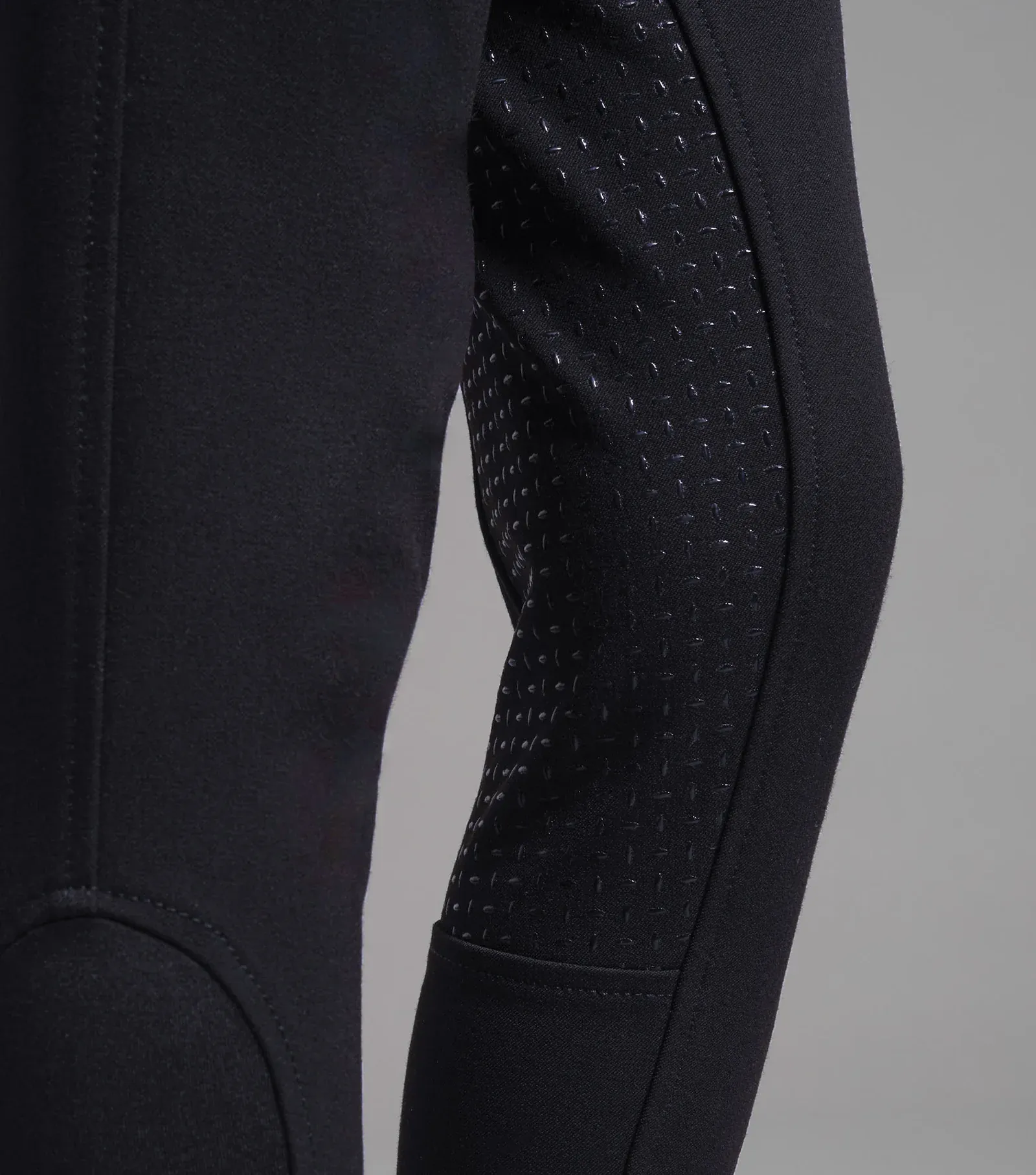 PEI Girls Full Gel Seat Riding Breeches (Navy)