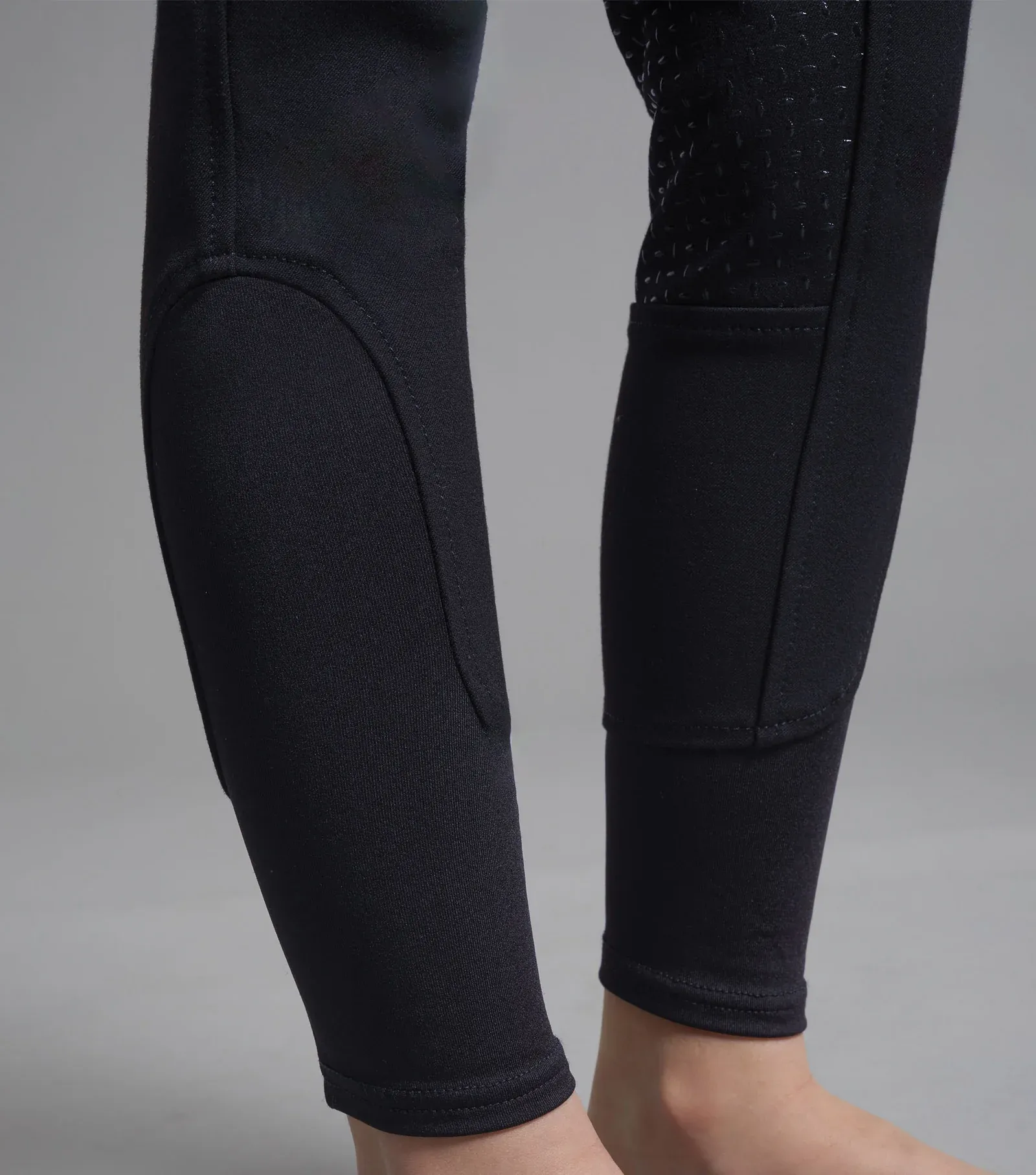 PEI Girls Full Gel Seat Riding Breeches (Navy)