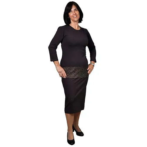Pencil Skirt - Cotton Stretch Knit