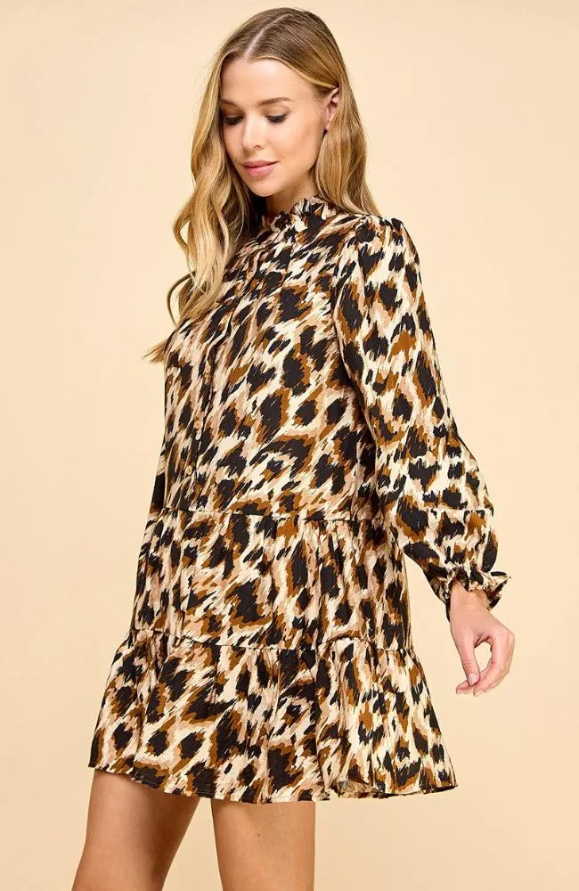 Penelope Animal Print Dress