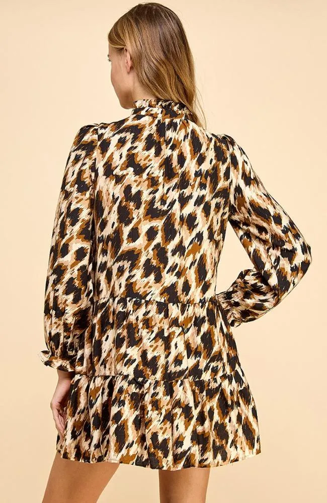 Penelope Animal Print Dress