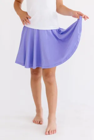 Periwinkle Twirl Skort