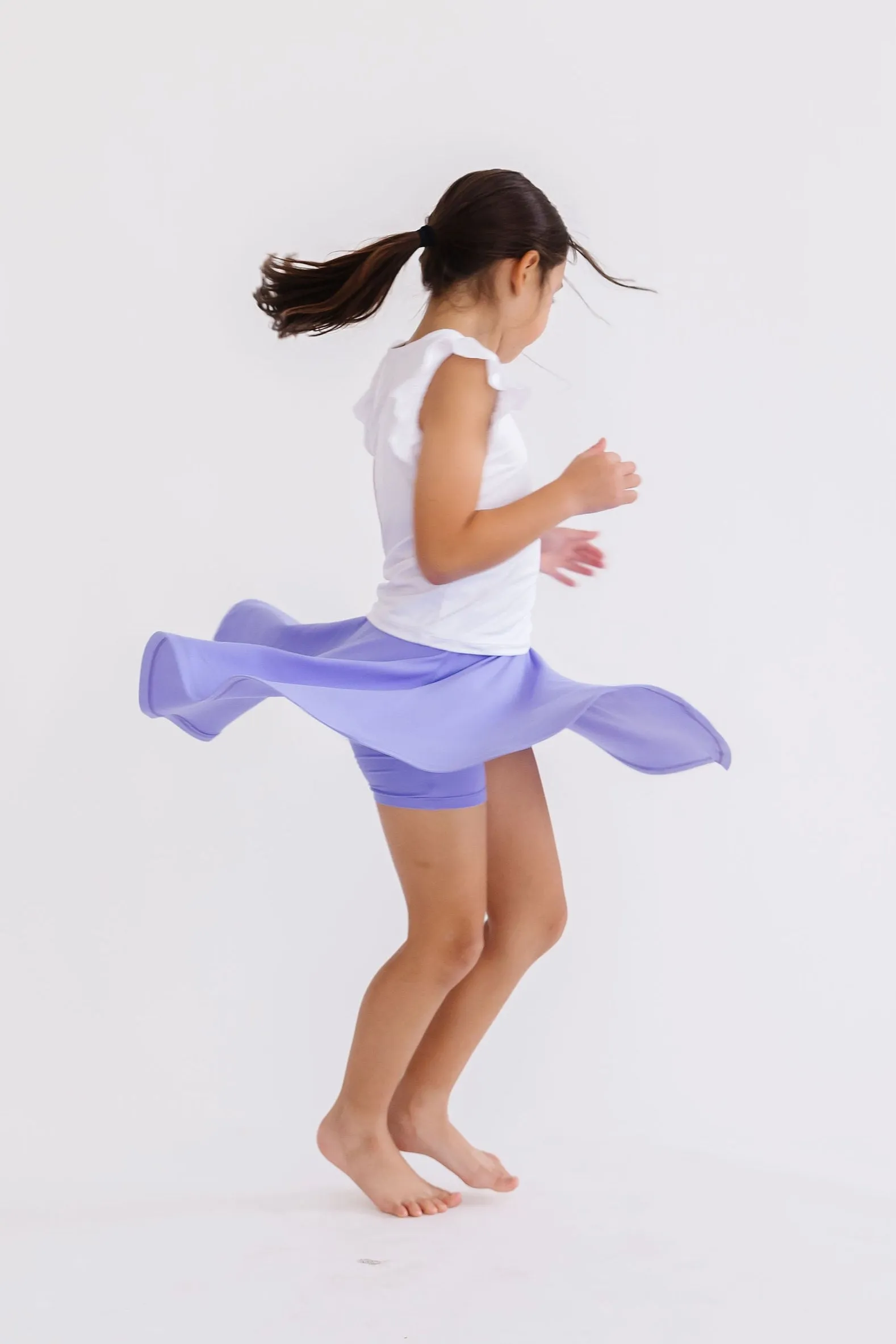 Periwinkle Twirl Skort