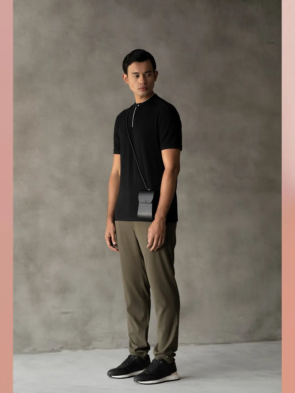 Perona   I   T-Shirt Polo Hardy In Black