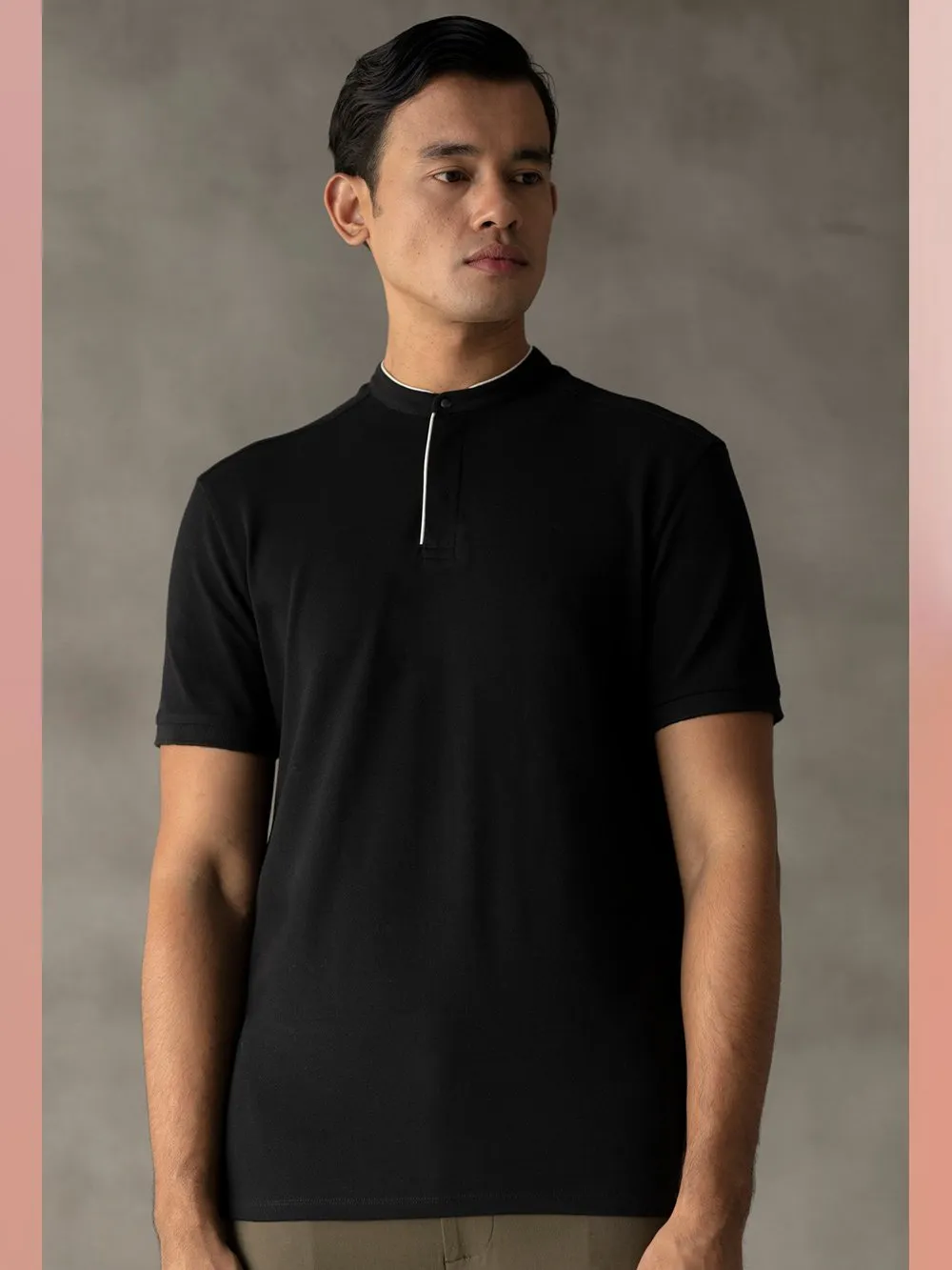 Perona   I   T-Shirt Polo Hardy In Black