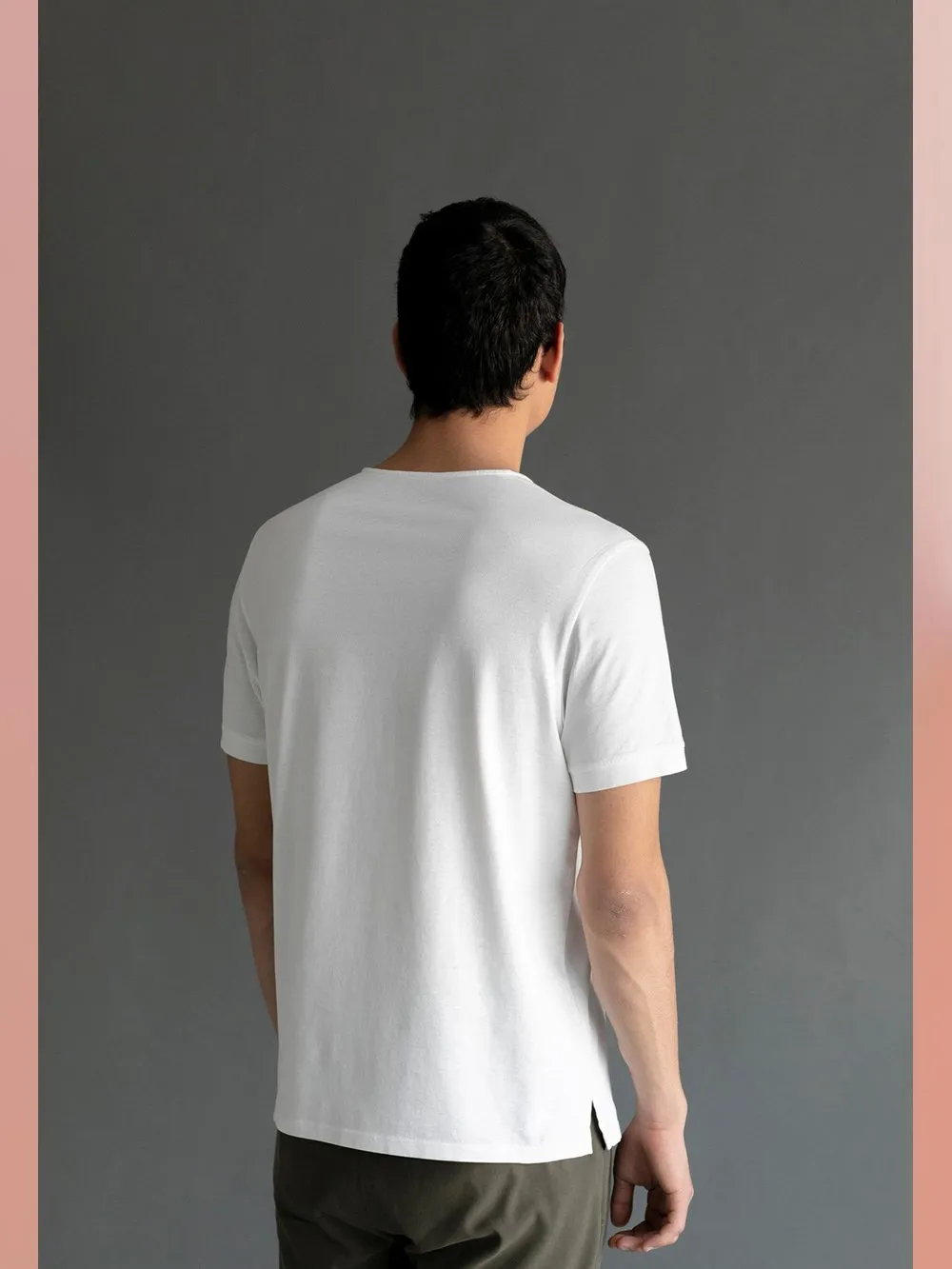 Perona   I   T-Shirt Polo Noah In White