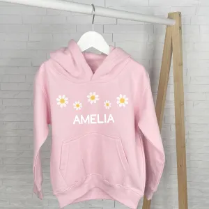 Personalised Daisy Girls Hoodie
